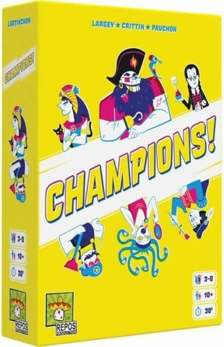 Champion! - Jeu de Cartes Interactif & Créatif -Jeu de Société