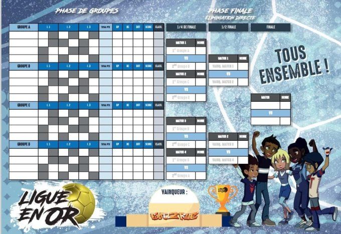 LIGUE EN OR FOOT2RUE