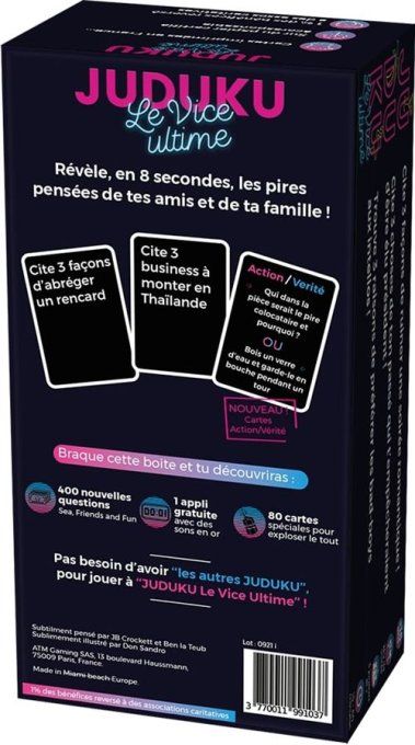 Juduku Le Vice ultime