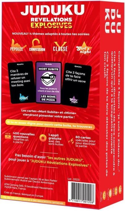 Juduku Révélations Explosives