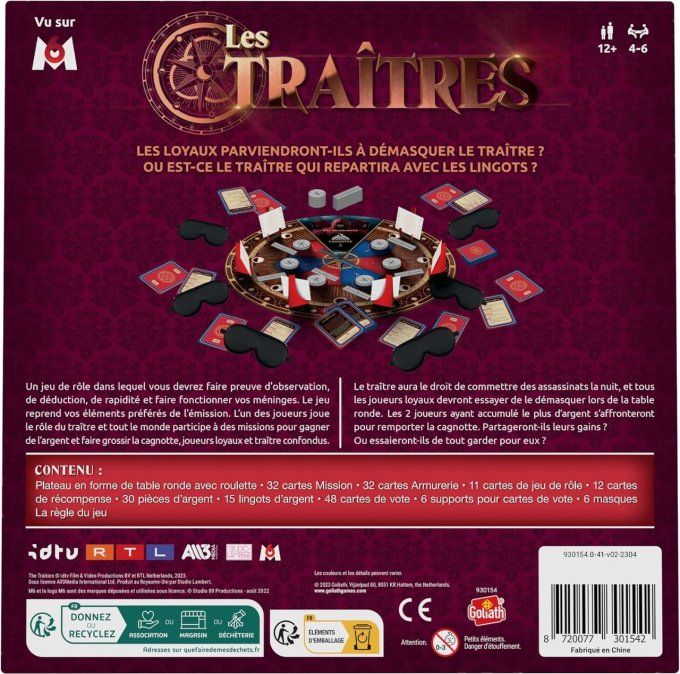 Les Traîtres - Jeu de Bluff et de Déduction