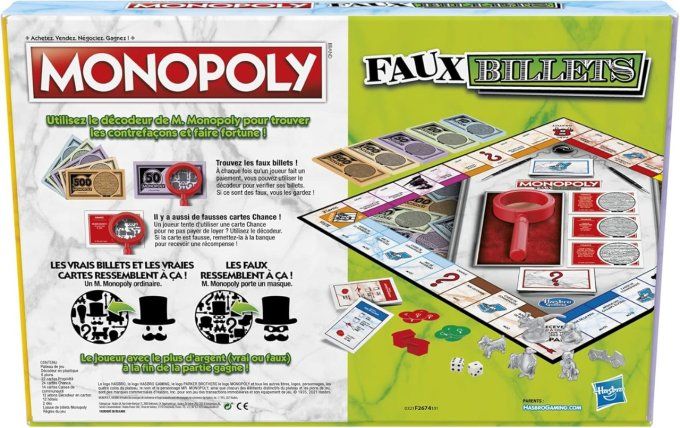 Monopoly faux Billets