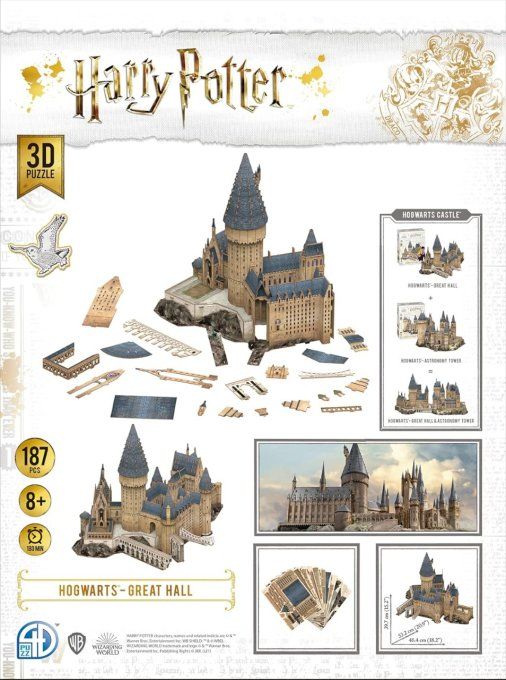 Harry Potter  Château de Poudlard Puzzle 3D