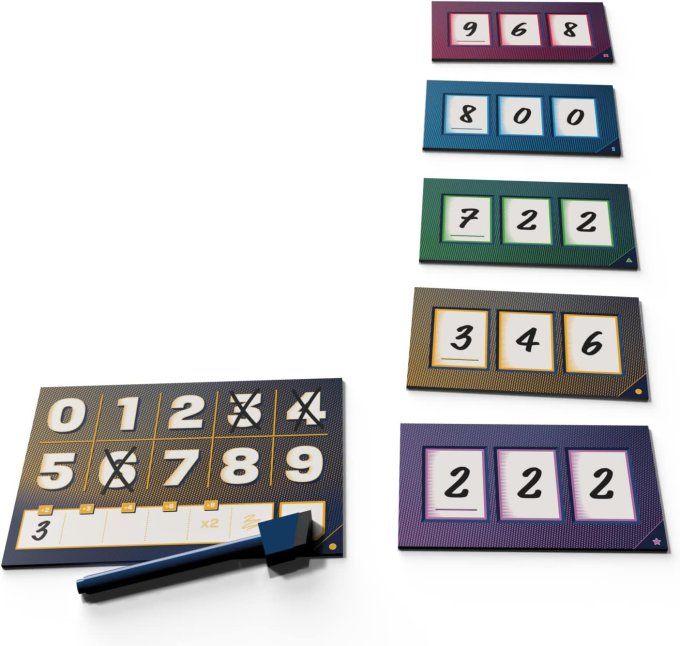 The Number - Jeu de société - Jeu de stratégie