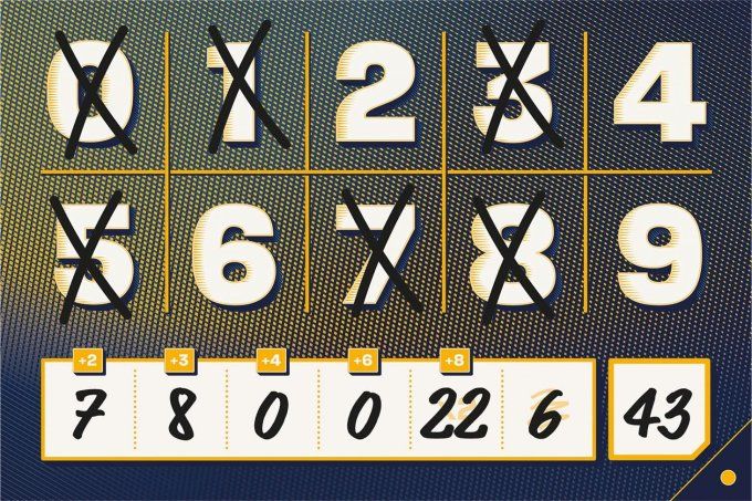 The Number - Jeu de société - Jeu de stratégie